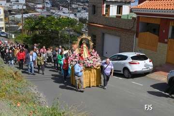 La Candelaria callejea por Tara en su día grande de sus fiestas en Telde/FJS Fotografía.